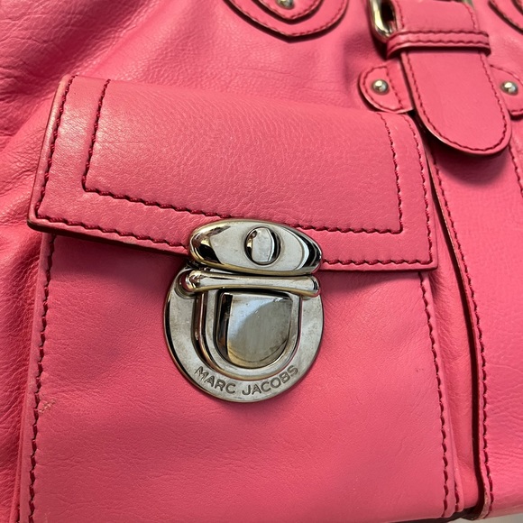 Marc Jacobs, Barbie PINK handbag, tote, carryall. Multi sectional. PINK - Picture 3 of 7